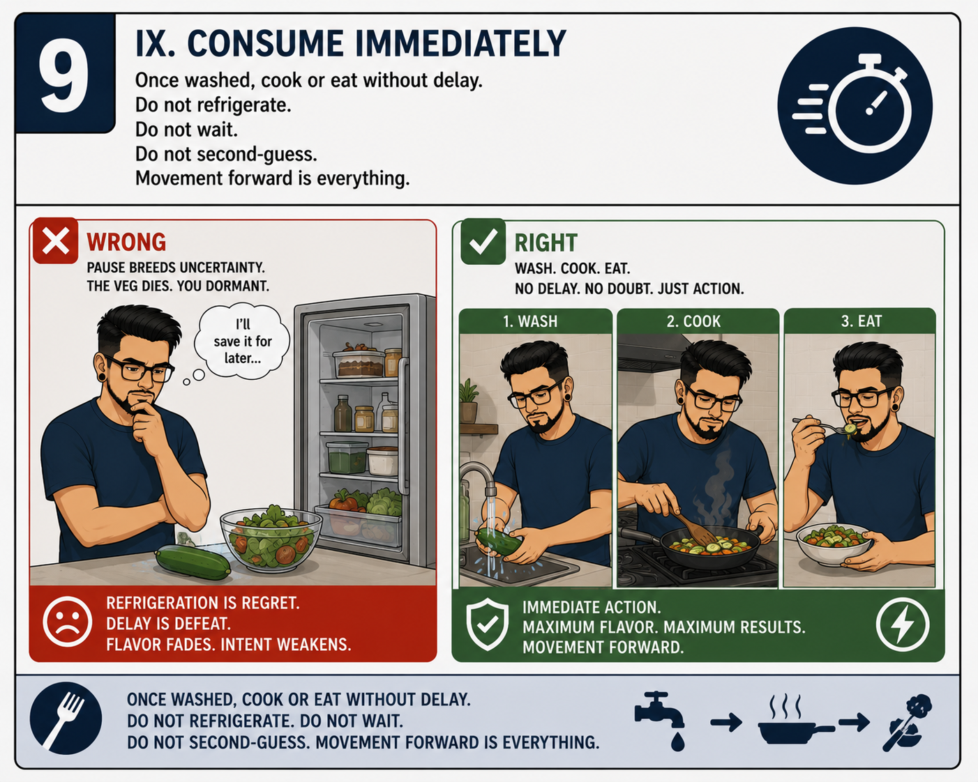 Consume Immediately