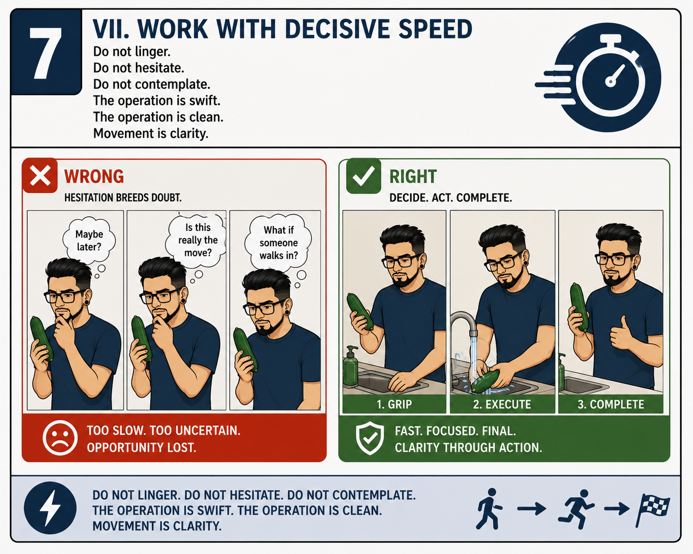 Decisive Speed